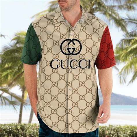 gucci red hawaiian shirt|Gucci shirts for men sale.